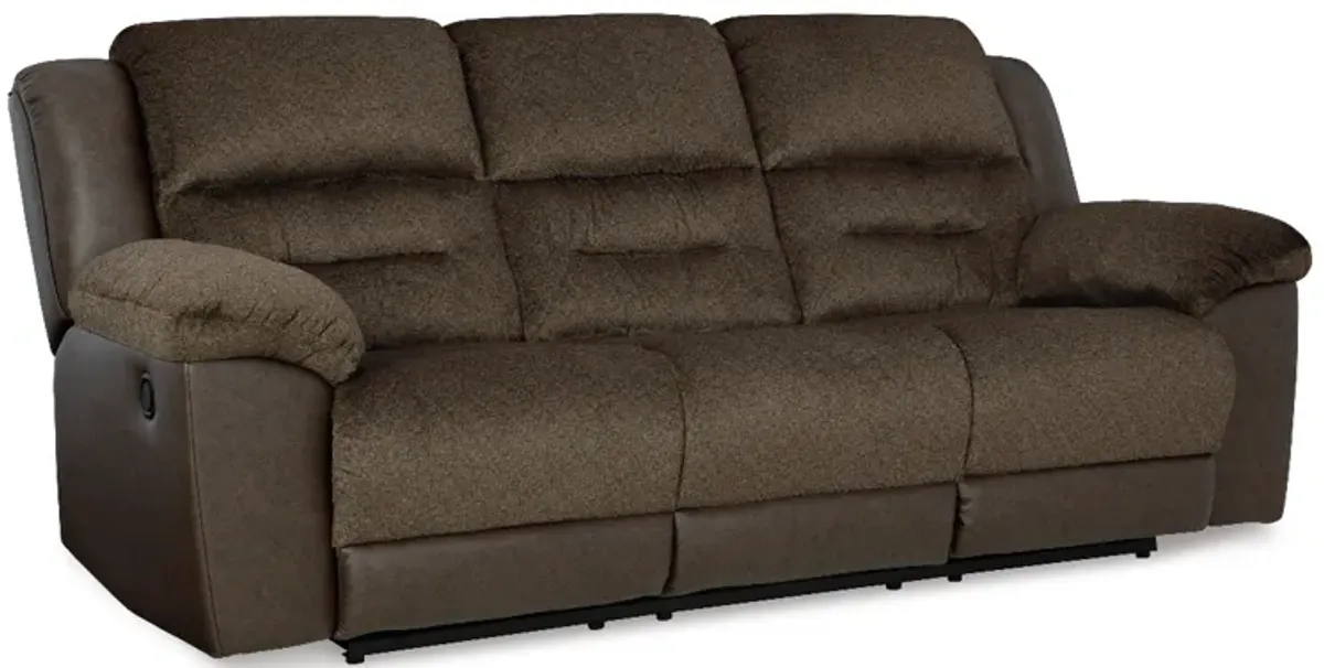 Benchcraft® Dorman Chocolate Reclining Sofa