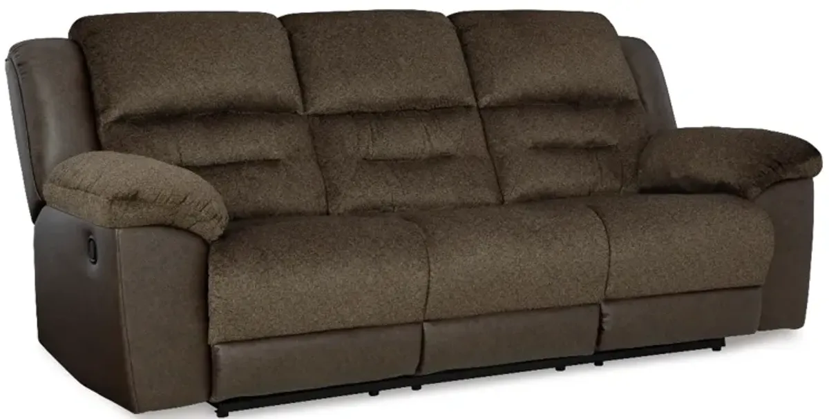 Benchcraft® Dorman Chocolate Reclining Sofa