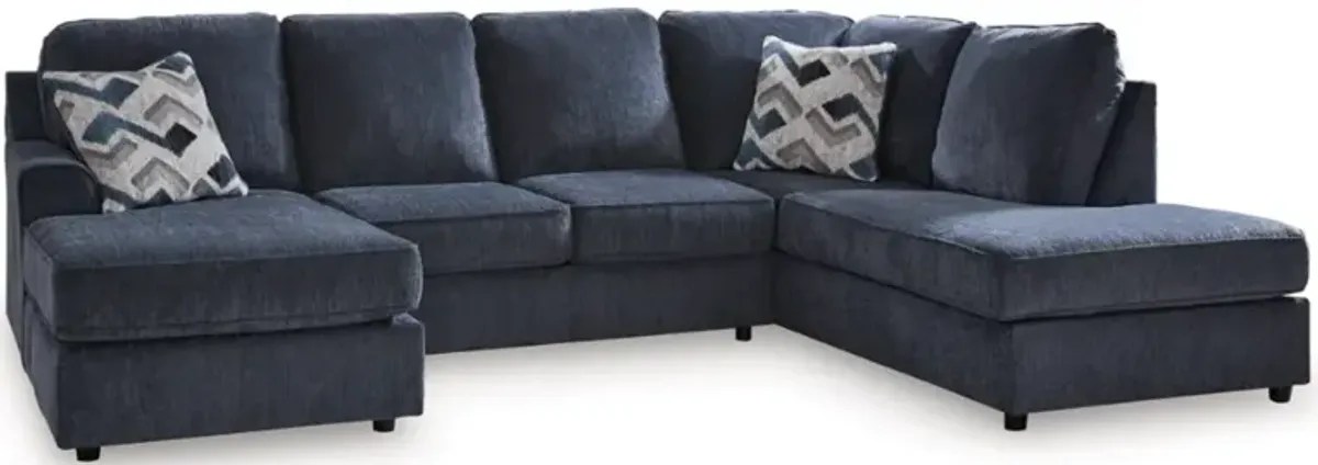 Signature Design by Ashley® Albar Place 2-Piece Cobalt Sectional