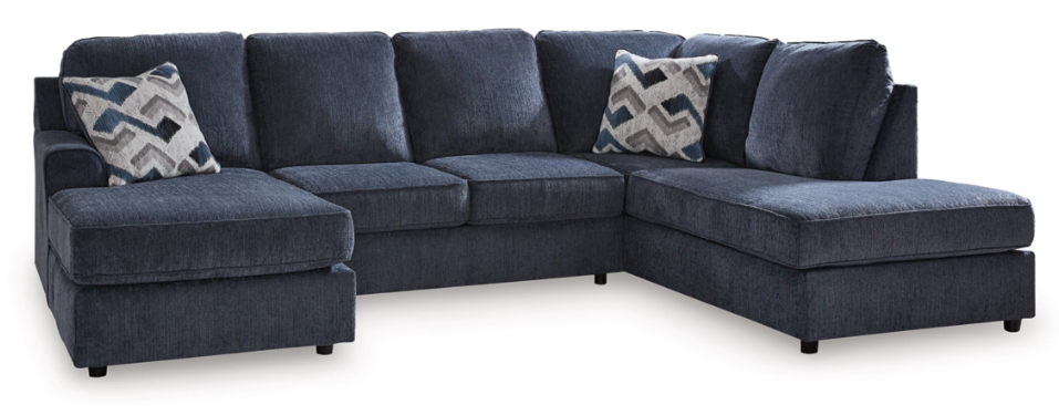 Signature Design by Ashley® Albar Place 2-Piece Cobalt Sectional