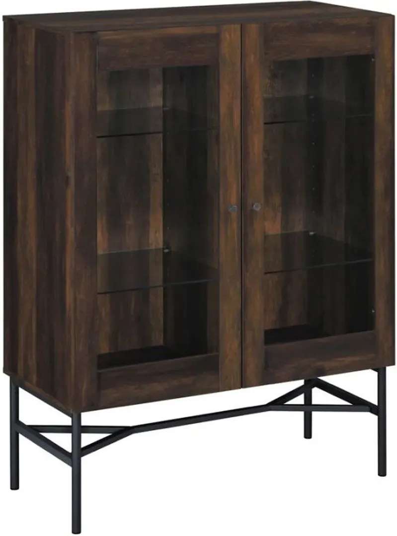 Coaster® Bonilla Dark Pine Accent Cabinet