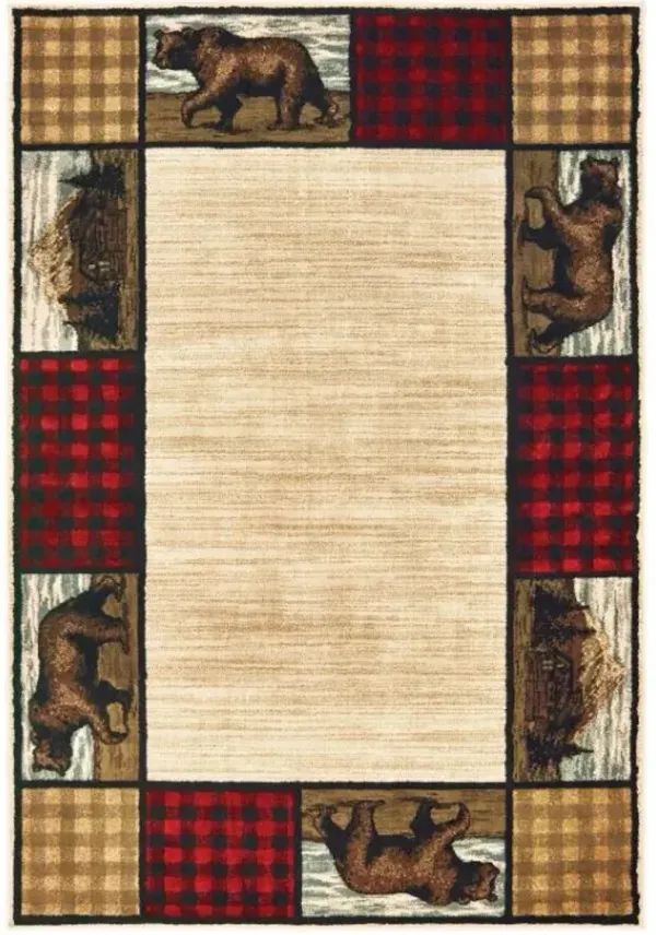 Oriental Weavers Woodlands 5'x7' Style 7 Area Rug