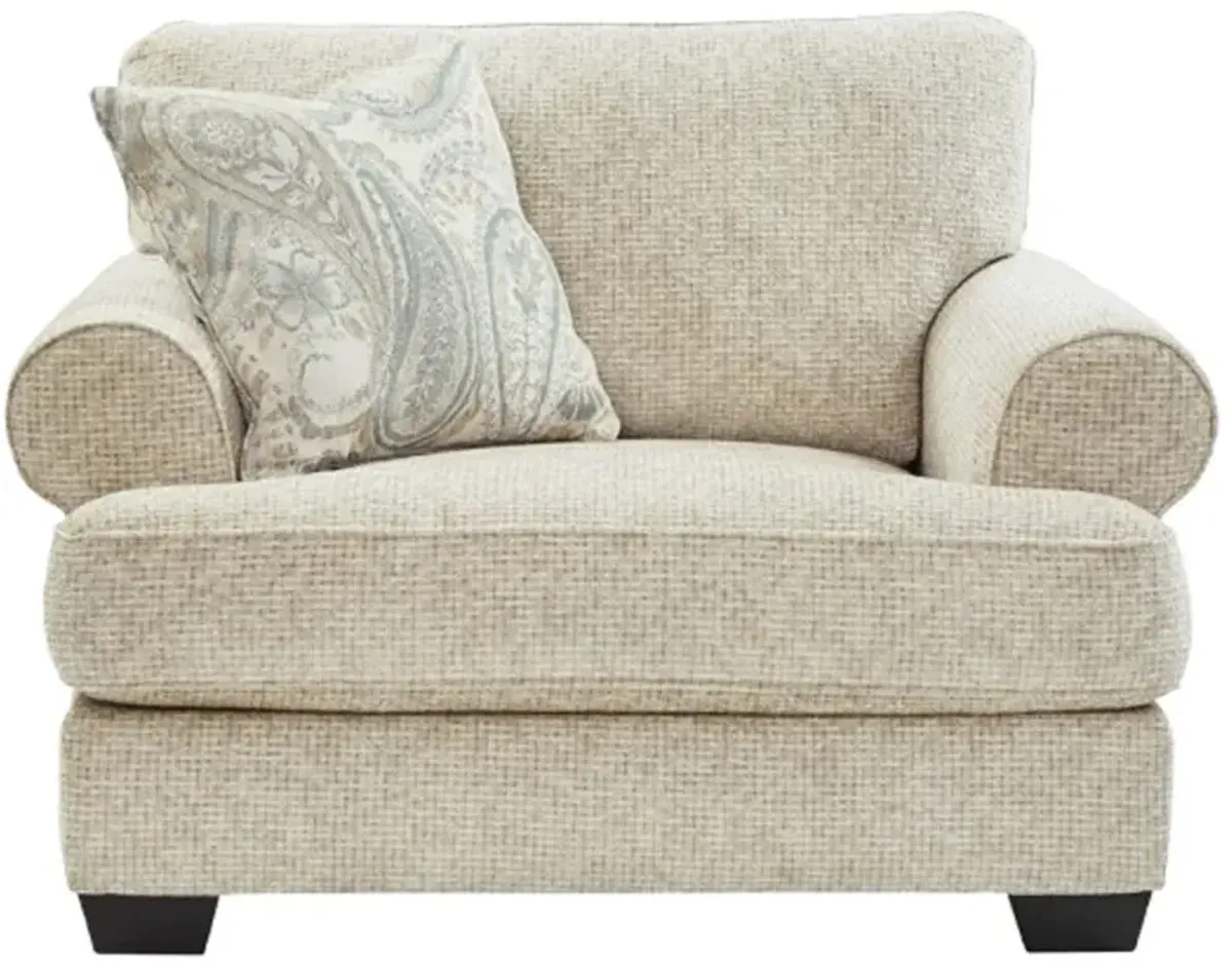 Signature Design by Ashley® Monaghan Sandstone Chair and a Half