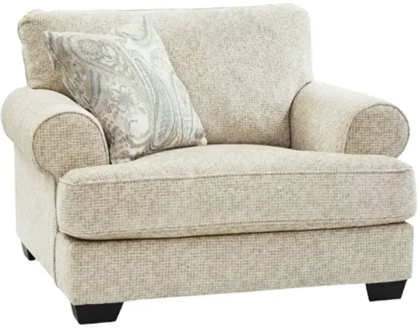 Signature Design by Ashley® Monaghan Sandstone Chair and a Half