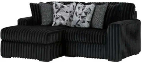 Signature Design by Ashley® Midnight-Madness 2-Piece Onyx Sectional with Chaise