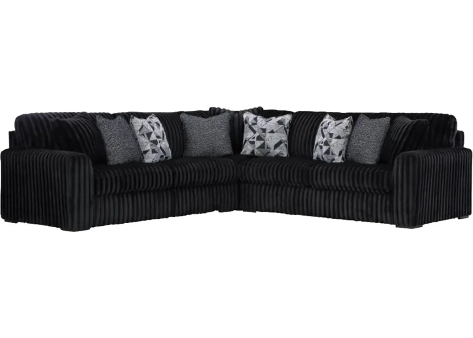 Signature Design by Ashley® Midnight-Madness 3-Piece Onyx Sectional