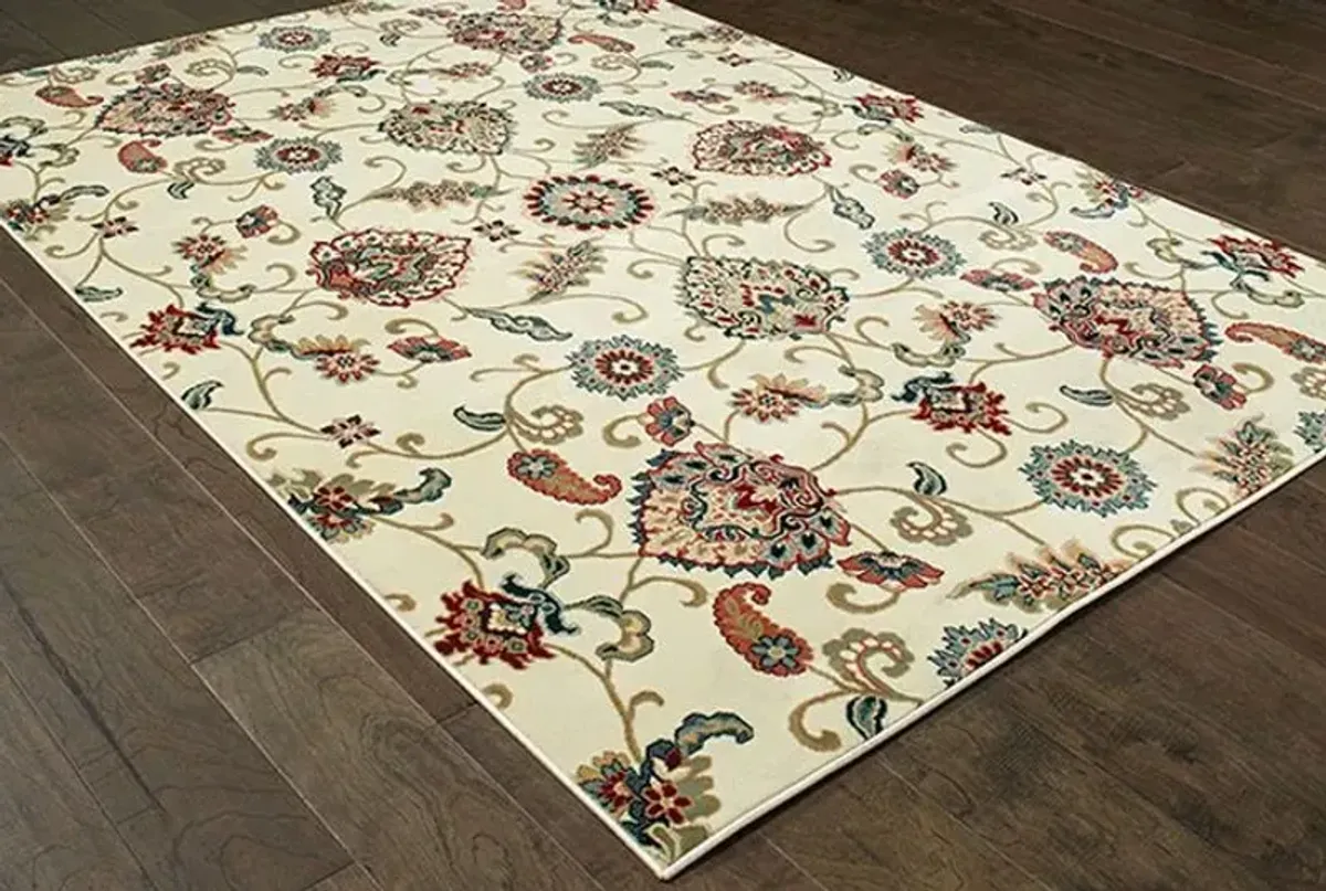 Oriental Weavers Kashan White 10'x13' Rug