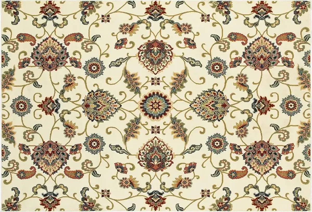 Oriental Weavers Kashan White 10'x13' Rug