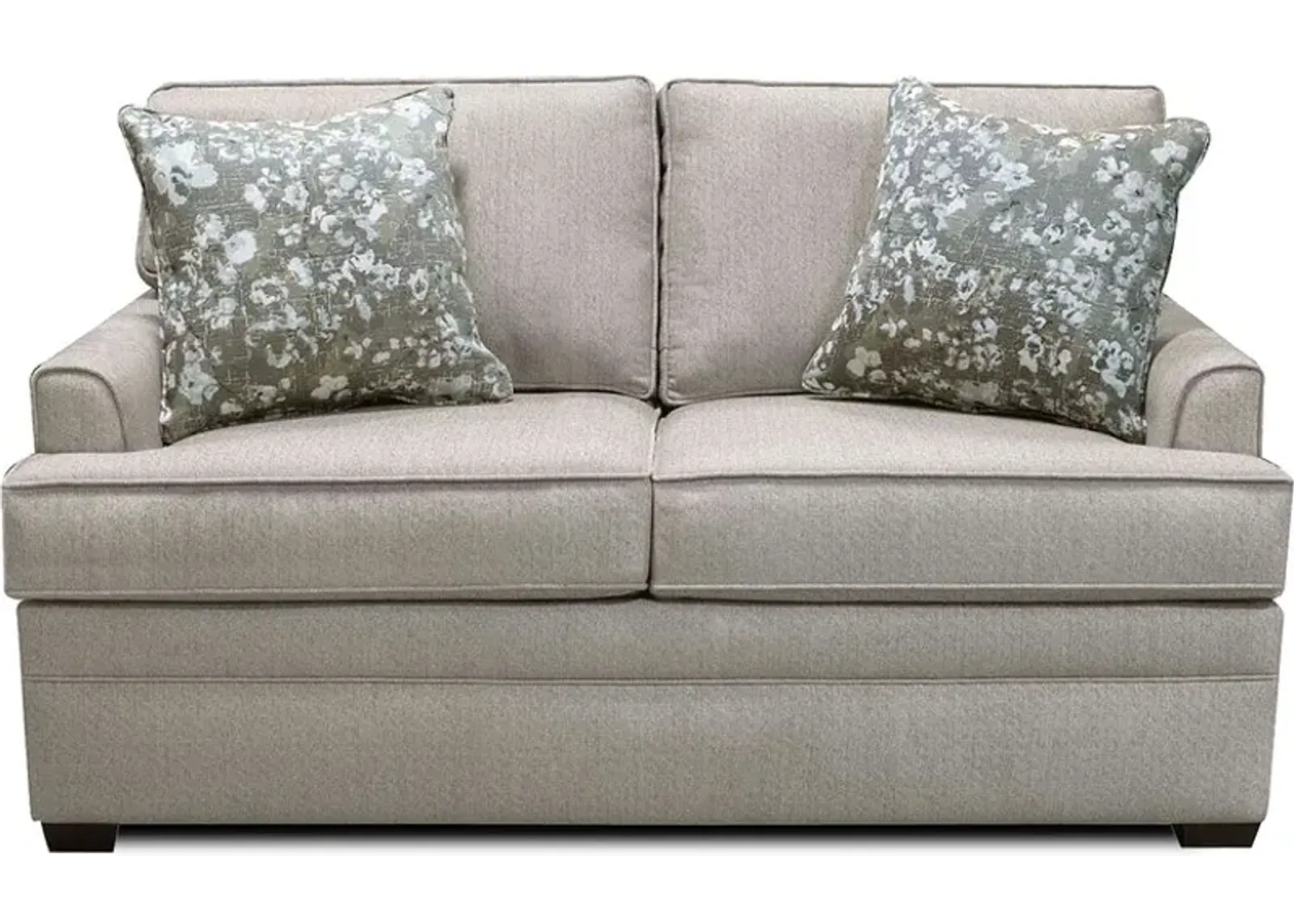 England Furniture Customizable Hallie Two Cushion Loveseat