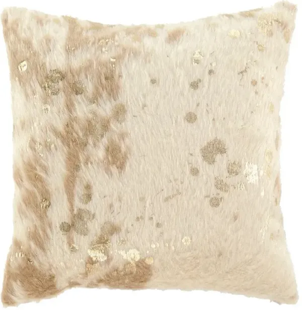 Signature Design by Ashley® Landers 4-Piece Cream/Gold Throw Pillow Set