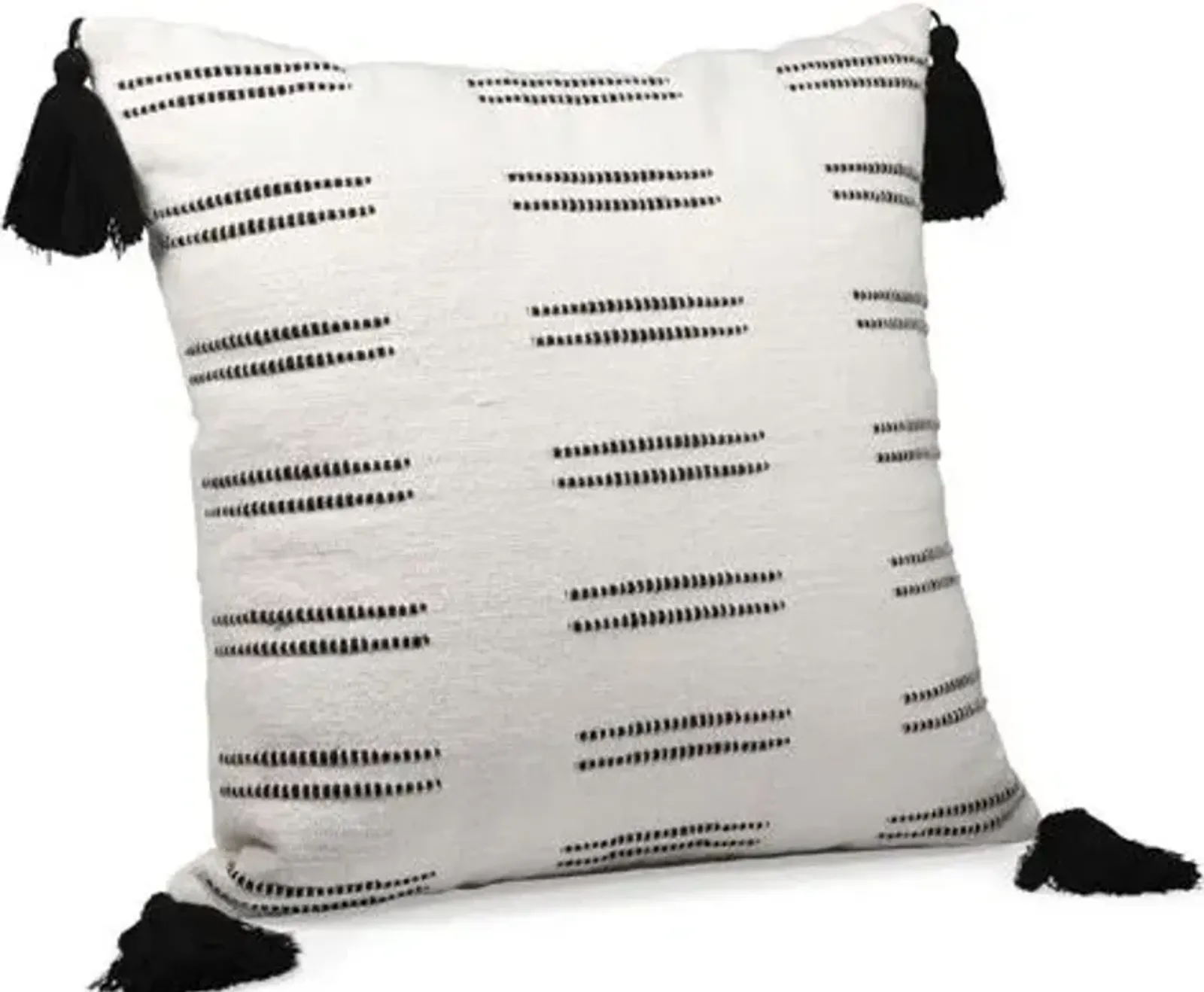 Signature Design by Ashley® Mudderly 4-Piece Black/White Pillow Set