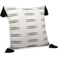 Signature Design by Ashley® Mudderly 4-Piece Black/White Pillow Set