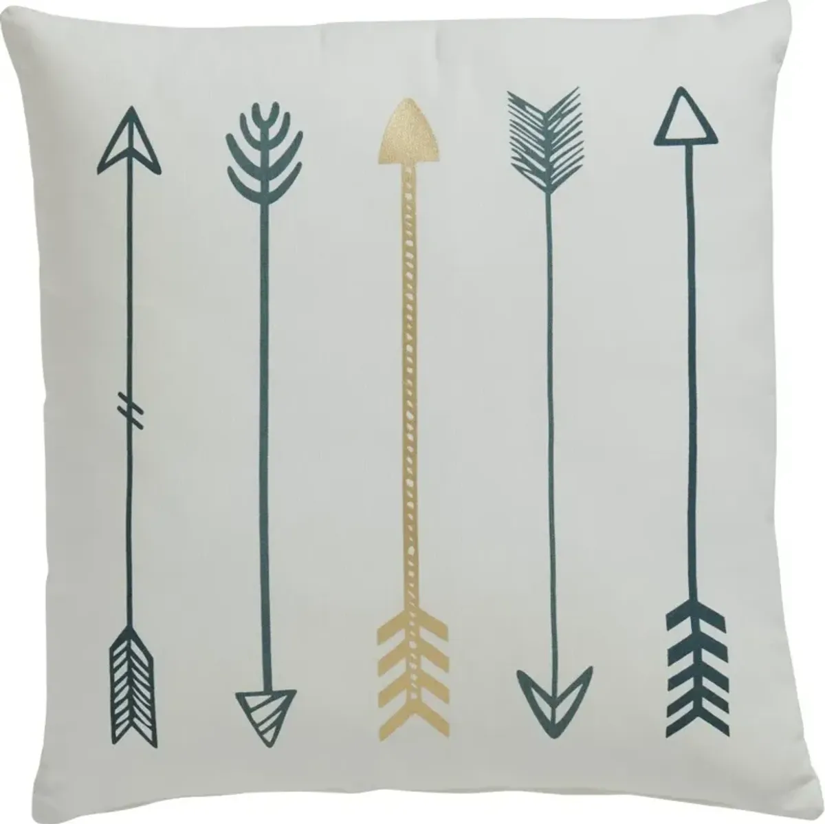 Signature Design by Ashley® Gyldan 4-Piece Gold/Teal/White Pillow
