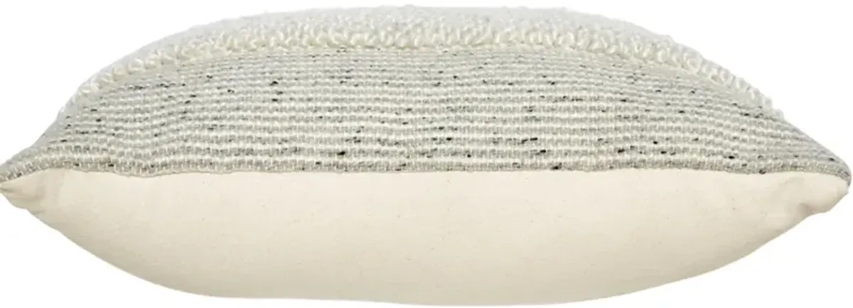 Signature Design by Ashley® Rowcher Gray/White Throw Pillow