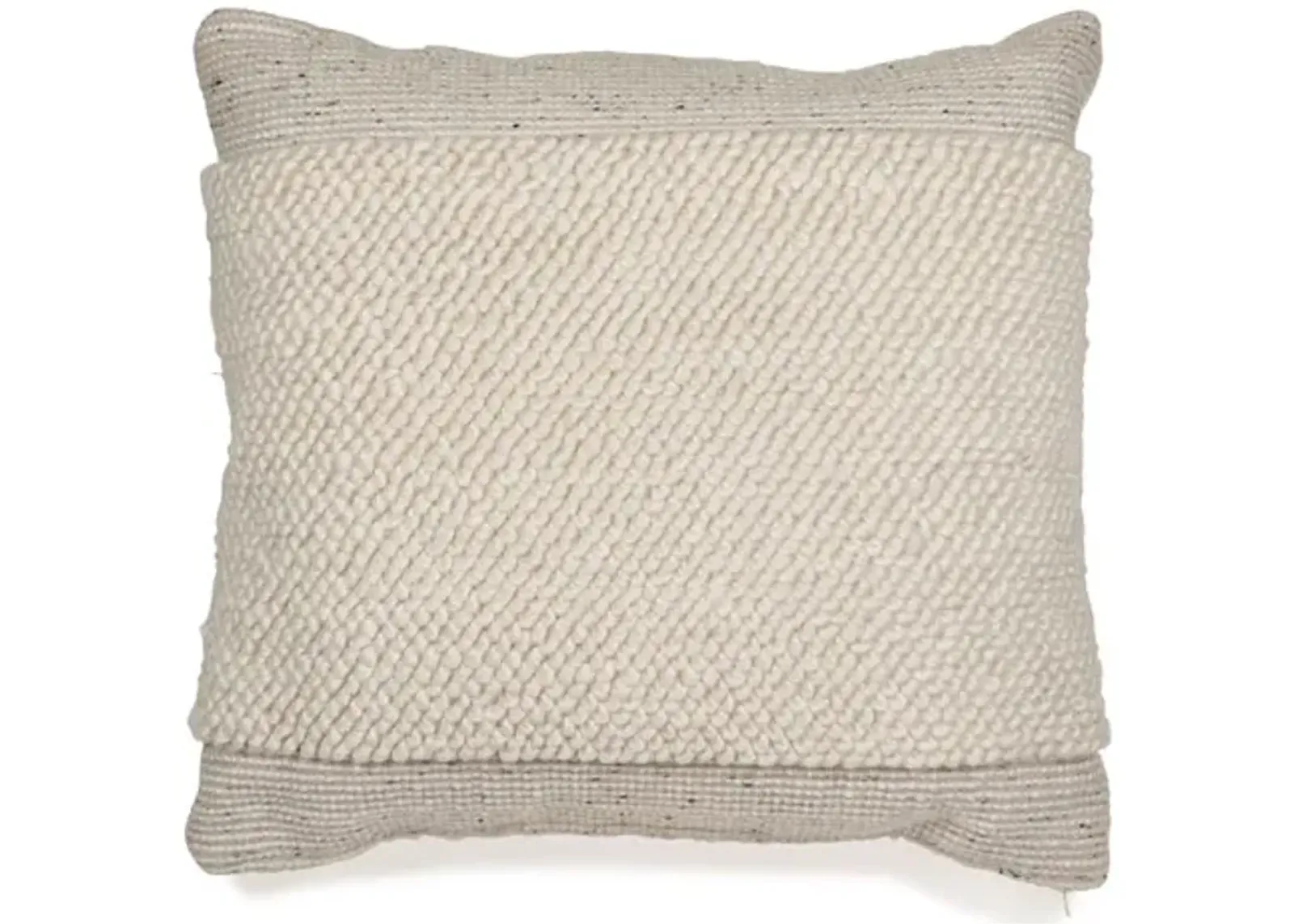 Signature Design by Ashley® Rowcher Gray/White Throw Pillow