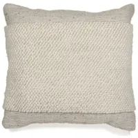 Signature Design by Ashley® Rowcher Gray/White Pillow