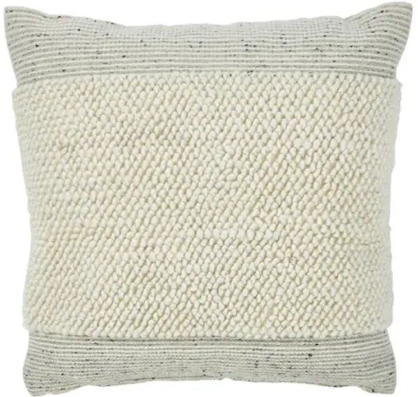 Signature Design by Ashley® Rowcher Gray/White Pillow