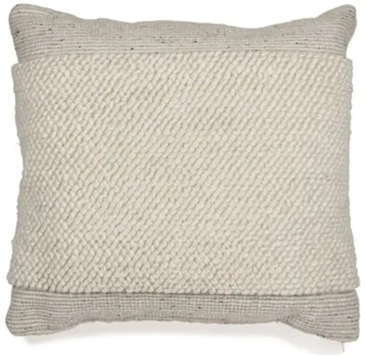 Signature Design by Ashley® Rowcher Gray/White Pillow