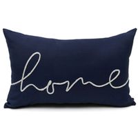 Signature Design by Ashley® Velvetley 4-Piece Navy/White Pillows