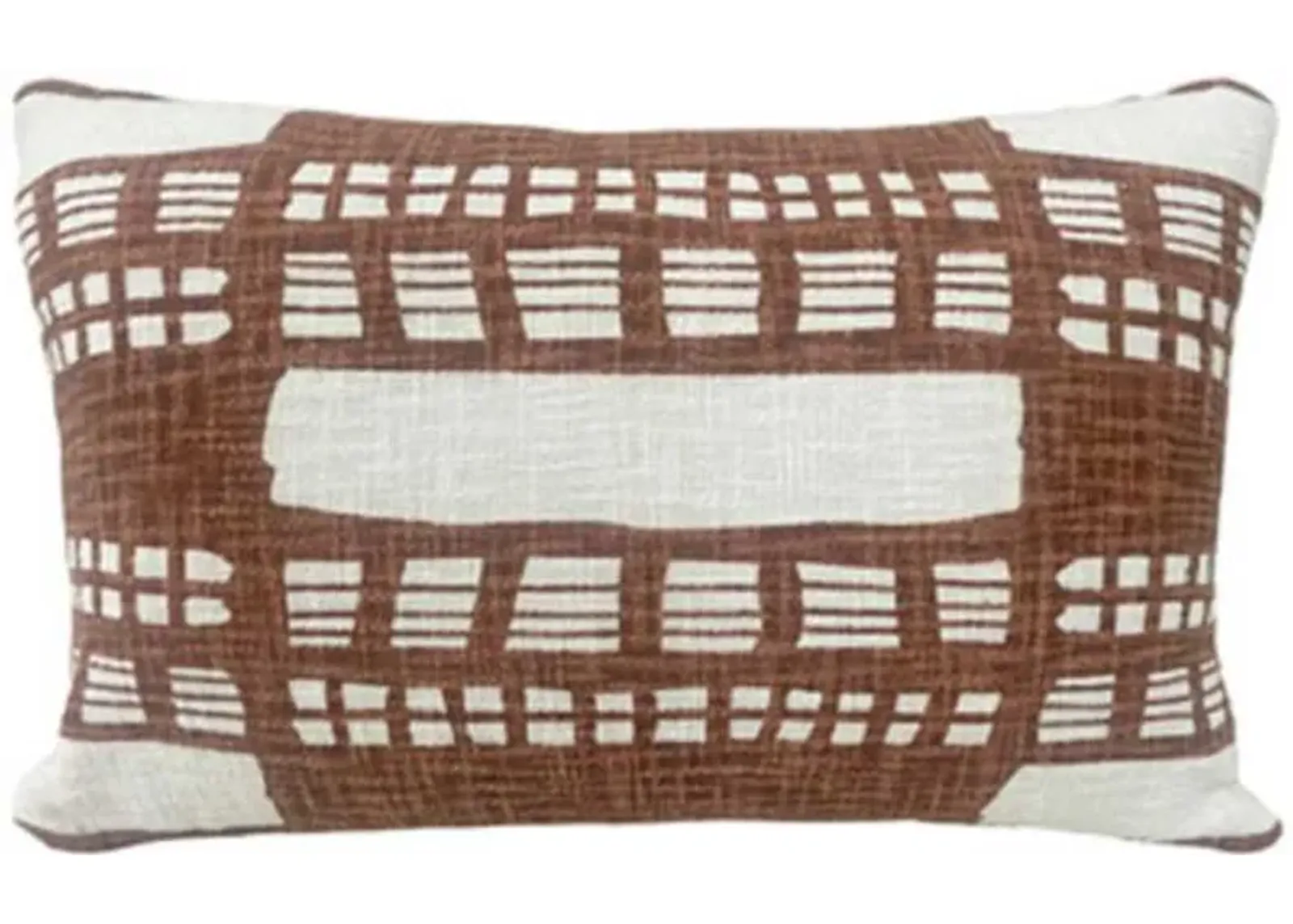 Signature Design by Ashley® Ackford Rust/White Pillow