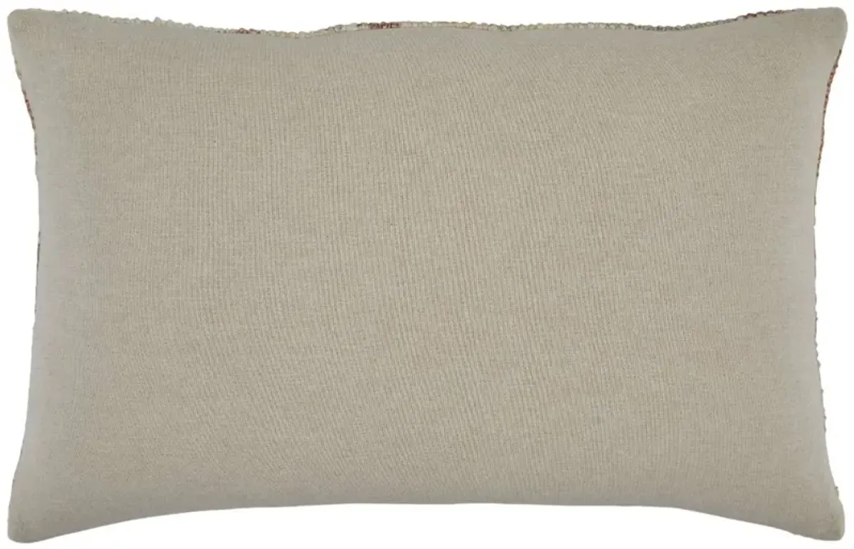 Signature Design by Ashley® Aprover 4-Piece Gray/Rust/White Throw Pillow Set
