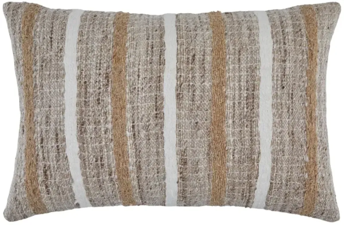 Signature Design by Ashley® Benish 4-Piece Brown/Tan/White Throw Pillow Set