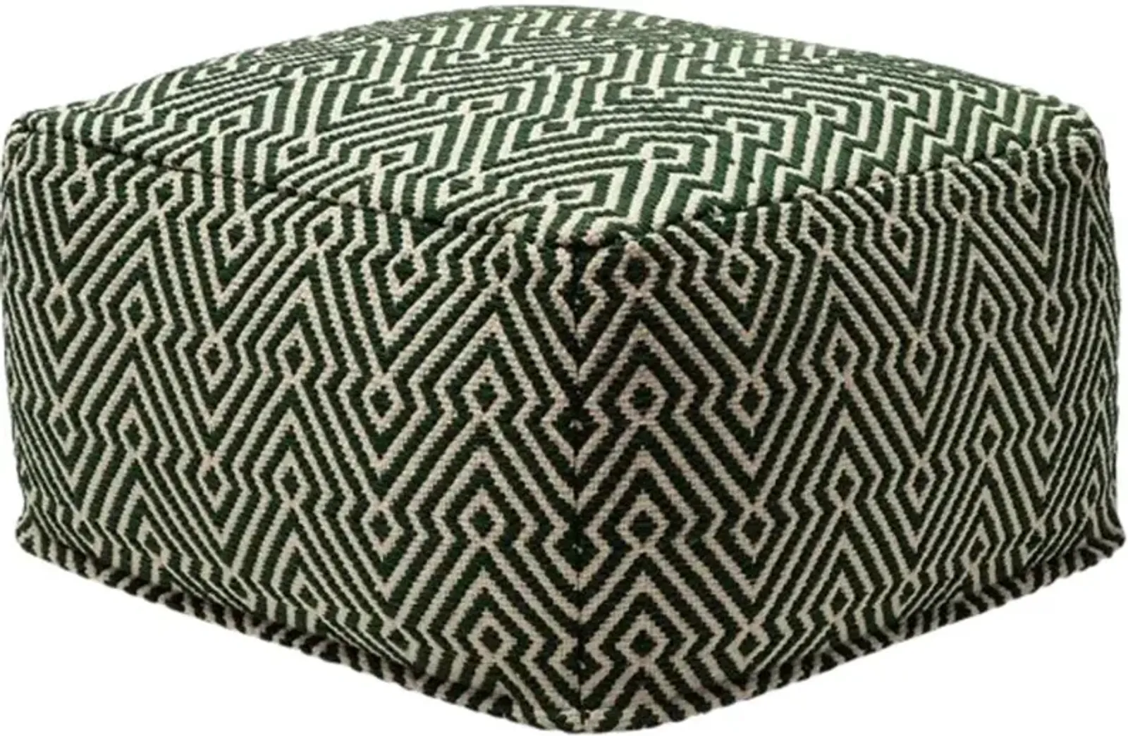 Signature Design by Ashley® Abacy Green/Ivory Pouf