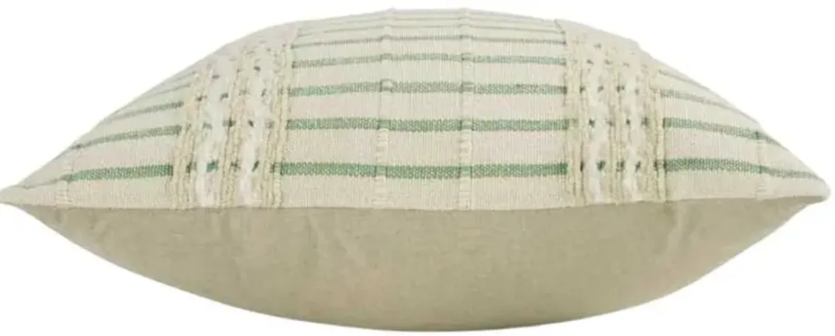 Signature Design by Ashley® Rowton 4-Piece Green/White Pillow Set