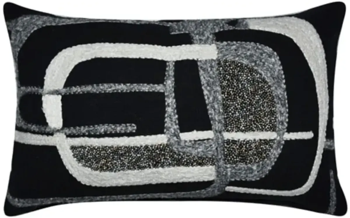 Signature Design by Ashley® Gavrileigh Black/Gray/Ivory Throw Pillow
