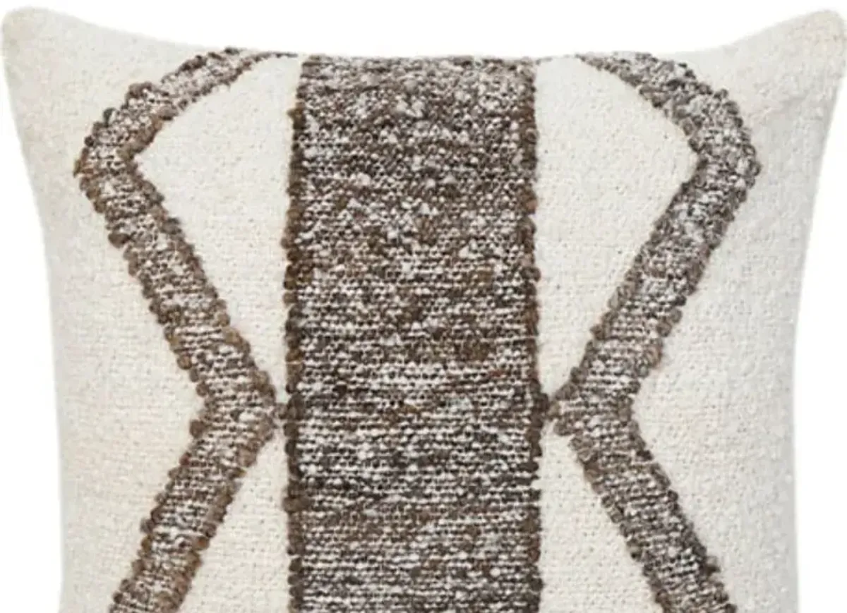 Signature Design by Ashley® Brettwood Brown/Ivory Throw Pillow