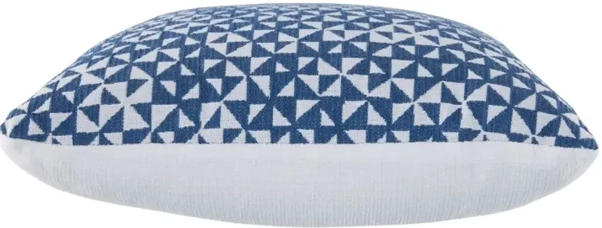 Signature Design by Ashley® Jaycott Blue/White Throw Pillow
