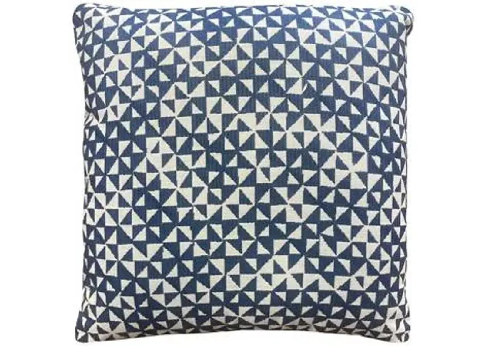 Signature Design by Ashley® Jaycott Blue/White 18" Throw Pillow