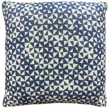 Signature Design by Ashley® Jaycott Blue/White 18" Throw Pillow