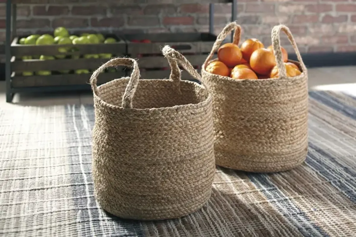 Signature Design by Ashley® Brayton 2-Piece Natural Baskets