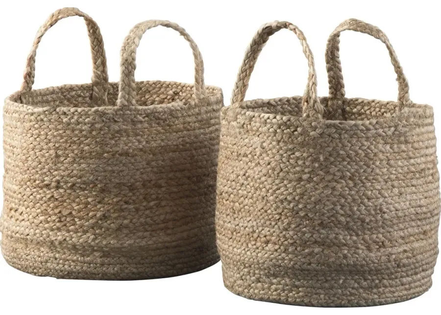 Signature Design by Ashley® Brayton 2-Piece Natural Baskets