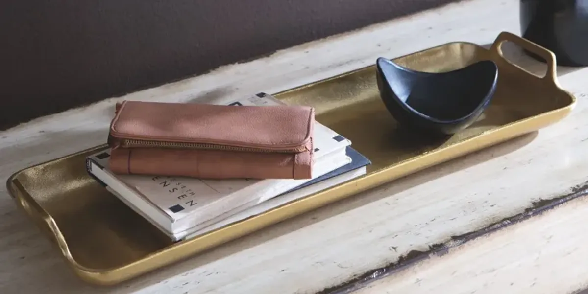 Signature Design by Ashley® Posy Gold Tray