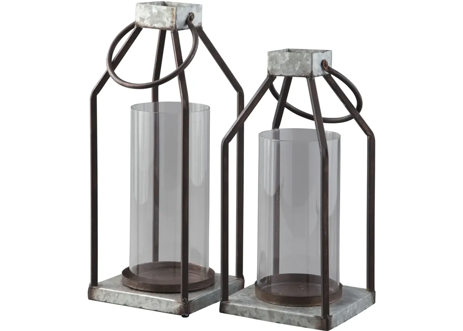 Signature Design by Ashley® Diedrick Gray/Black Lantern Set