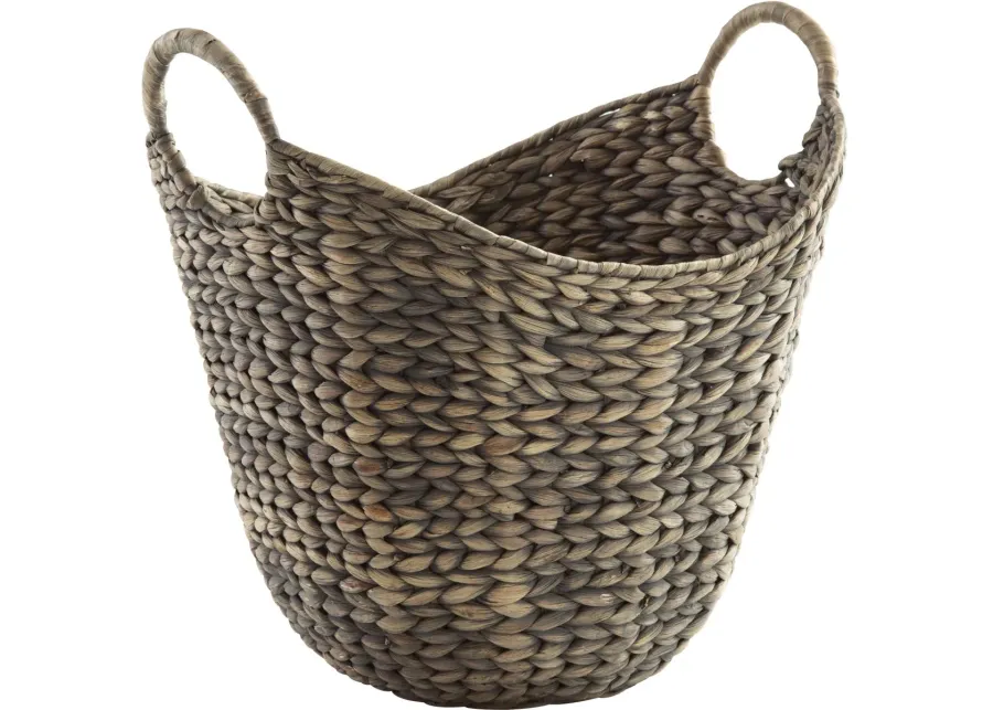 Signature Design by Ashley® Perlman 2-Piece Antique Gray 16" Basket Set