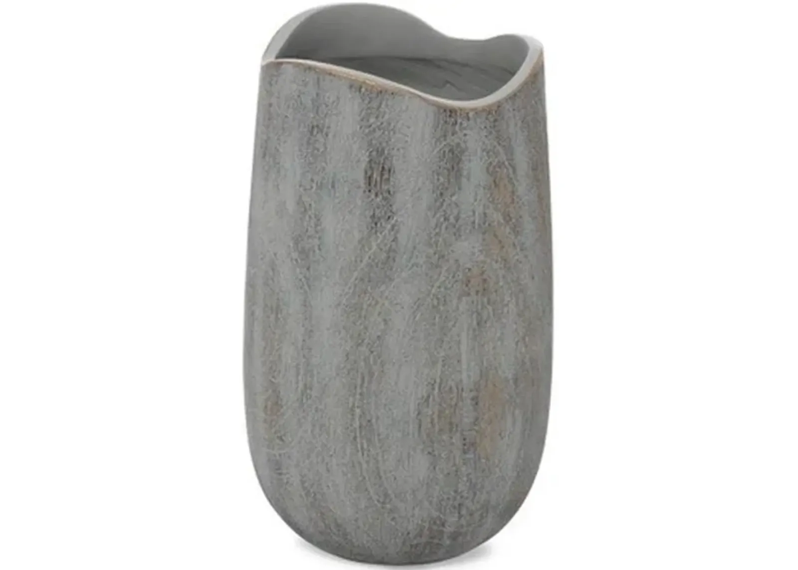 Signature Design by Ashley® Iverly Antique Gray 11.02" Vase