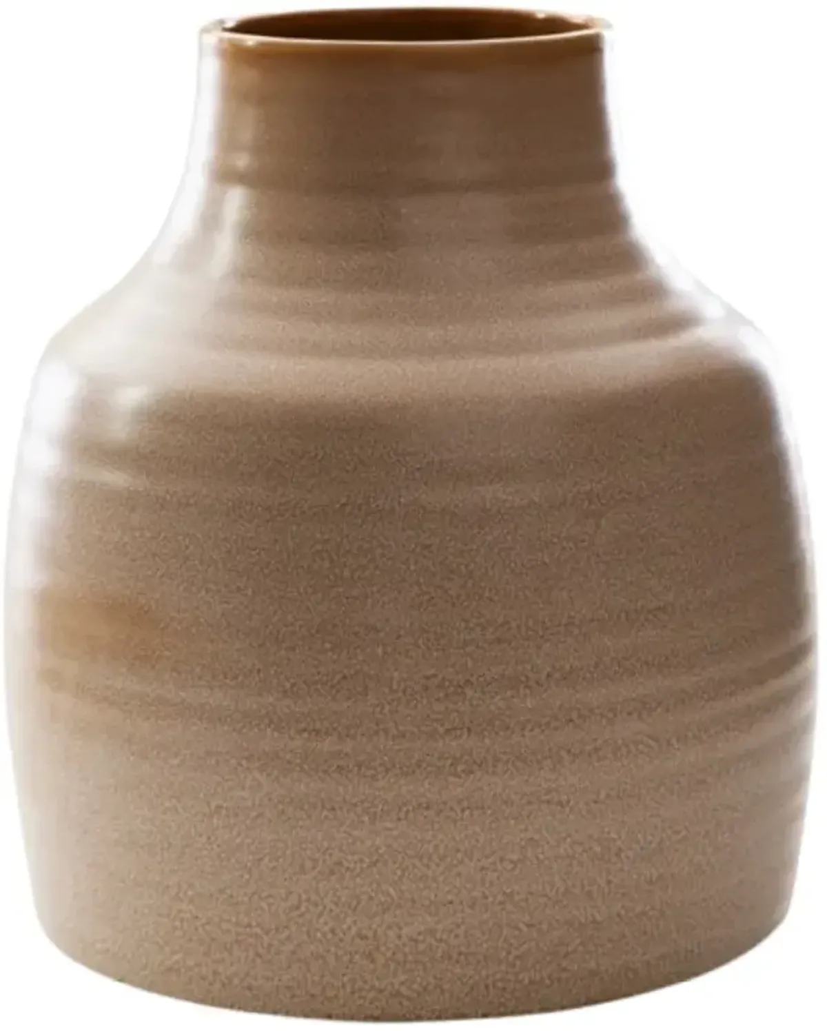 Signature Design by Ashley® Millcott 2-Piece Tan 10" Vase Set