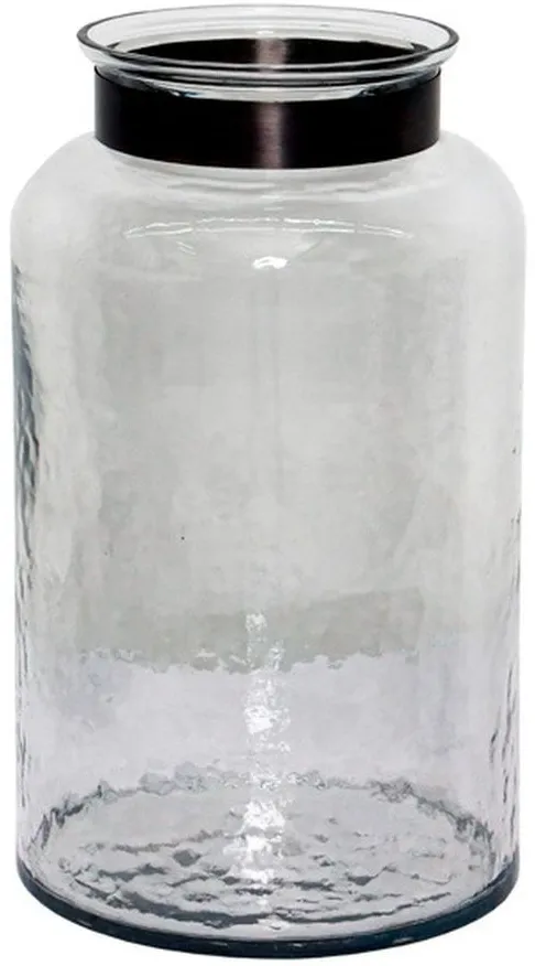 Signature Design by Ashley® Lukasvale Clear/Pewter 11.25" Vase