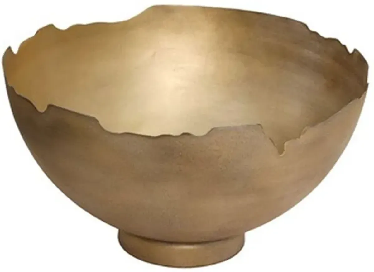 Signature Design by Ashley® Maura Antique Gold Bowl