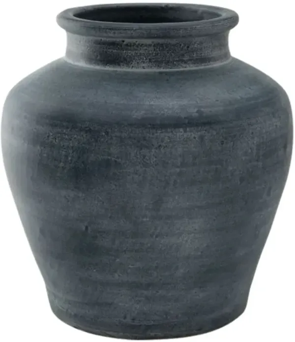 Signature Design by Ashley® Meadie Distressed Blue 13" Vase