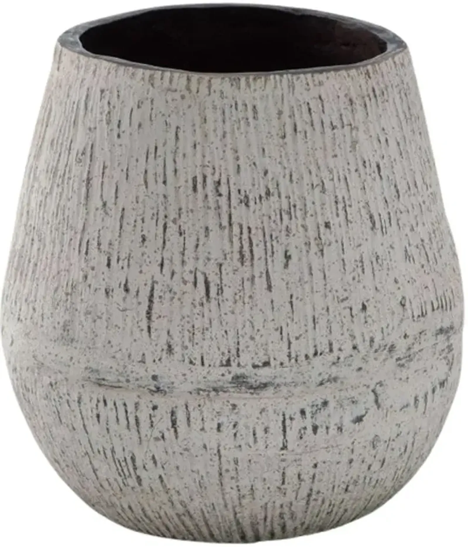 Signature Design by Ashley® Claymount Distressed Brown/White Vase