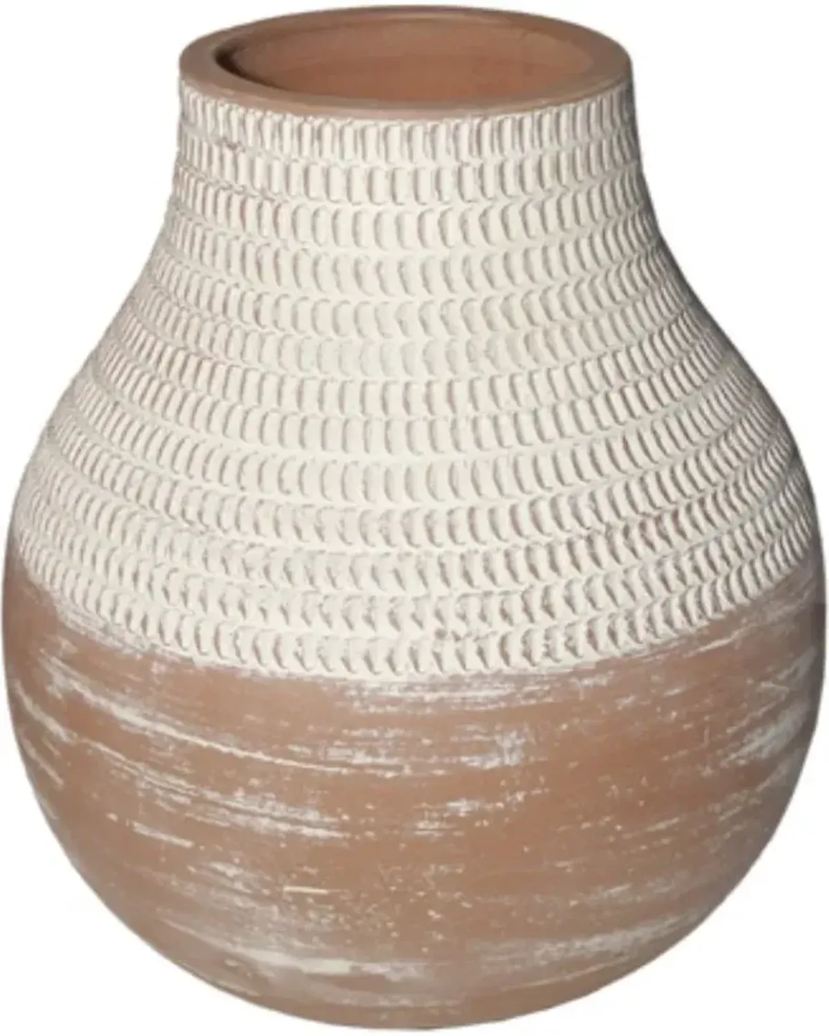 Signature Design by Ashley® Reclove Distressed White Vase