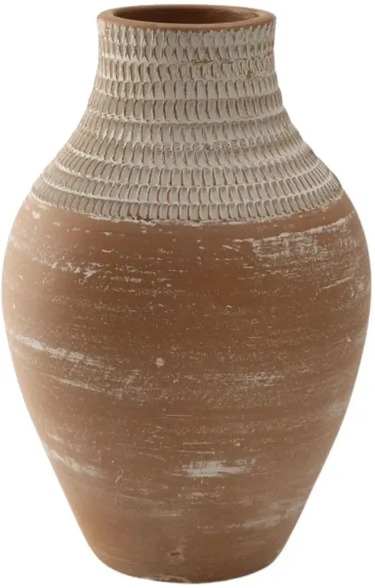 Signature Design by Ashley® Reclove Distressed White 13" Vase