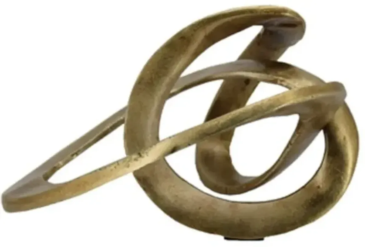 Signature Design by Ashley® Dunnruck Antique Brass Sculpture