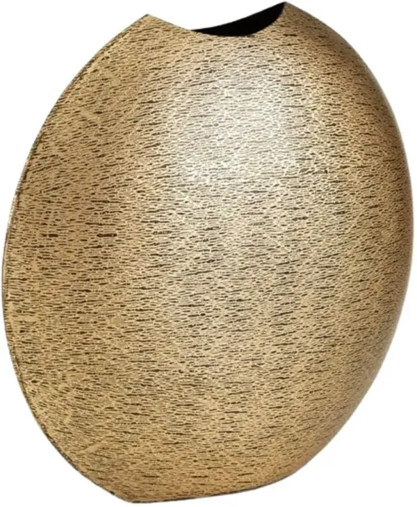 Signature Design by Ashley® Iansboro Antique Gold 12" Vase