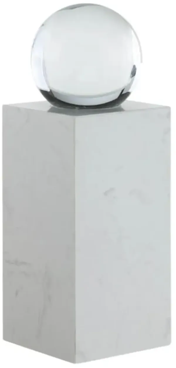 Signature Design by Ashley® Sellner White 5" Sculpture