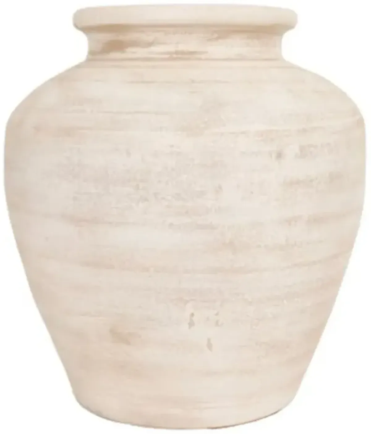 Signature Design by Ashley® Meadie Distressed White Vase